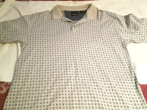 Greg Norman Polo Golf Shirt Collection Grün/Beige..Nie getragen. - Bild 1 von 5