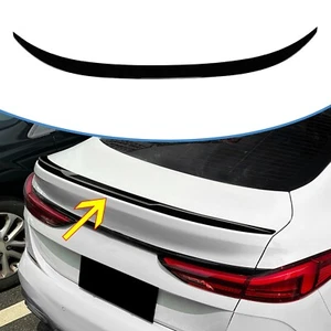 MP Style Rear Trunk Spoiler Gloss Black For BMW 2-Series F44 Gran Coupe 2020-24 - Picture 1 of 7