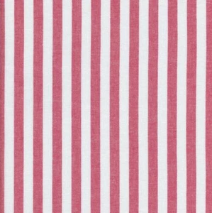 Textiles français Tejido Marine Stripe tejido Rojo 1cm 100% Algodón por medio metro - Imagen 1 de 1