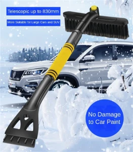 Extendable Ice Scraper for Car Detachable Snow Brush with Ergonomic Foam Grip - Picture 1 of 19