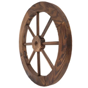 Wheel Wall Decor Wheel Wall Art Decor Wagon Wheel Wall Art Props Wall Decoration - Photo 1 sur 12
