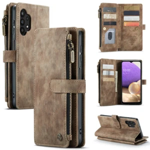 Hülle für Samsung A51 A71 A72 NOTE10 20 S20 S21FE Leder Flip Wallet Stand Cover - Bild 1 von 49