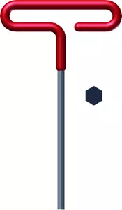 EKLIND 51910 5/32 Inch Cushion Grip Hex T-Handle T-Key Allen Wrench - Picture 1 of 12