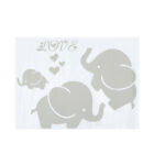 Love Elephant Wall Sticker Stickers For Kids Bedroom Cartoon Animal
