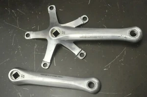 Suntour Superbe Pro Track Bike Crank Crankset NJS Certified 165mm Single Speed - Picture 1 of 7