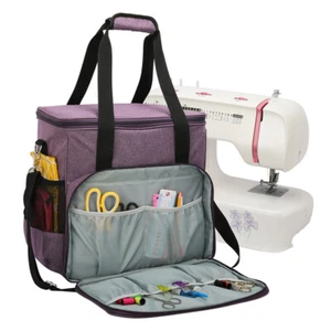 Sewing Machine Carrying Case - Waterproof Tote Bag with Padded Handle, Universal - Picture 1 of 13