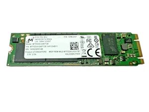 (240GB) Micron 5100 PRO M.2 SATA SSD Solid State Drive, MTFDDAV240TCB-1AR1ZABYY - Afbeelding 1 van 2