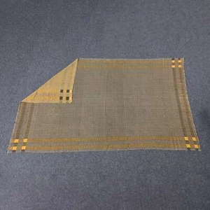 Coperta Decorativa Tessuta a Mano Vintage Tessuto Ricamato Lanci Indiani - Foto 1 di 8