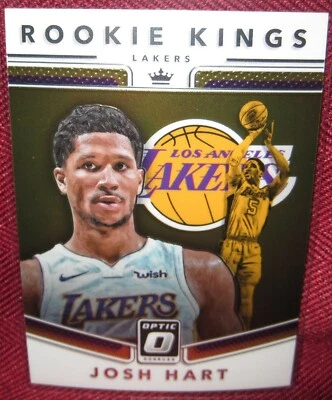 2017-18 DONRUSS OPTIC ROOKIE KINGS #26 JOSH HART LOS ANGELES LAKERS - Image 1 of 2