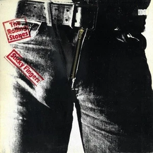 THE ROLLING STONES Sticky Fingers Vinyl Record LP Rolling Stones Zip Sleeve Rock - Picture 1 of 6