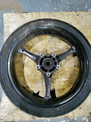 2006-2007 SUZUKI GSXR 600 750 05-08 GSXR 1000 OEM FRONT WHEEL DAMAGED!! - Image 1 of 4