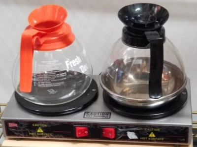 Ceicelware/Grindmaster MW-2 Double Burner Decanter Warmer Station,NEW 120v/60/1, Foto 1 de 4