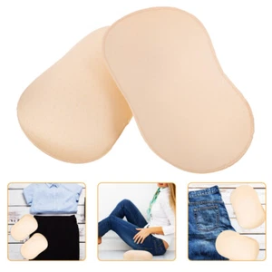 1 Pair of Breathable Sponge Butt-Lift Pads Hip Thigh Pads Reusable Butt Inserts - Picture 1 of 12