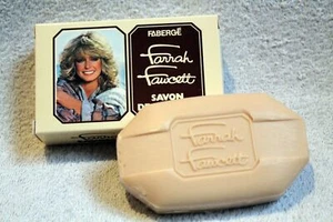 SAPONE SAPONETTA FARRAH FAWCETT FABERGE' 100 GRAMMI ANNI '80 - Picture 1 of 5