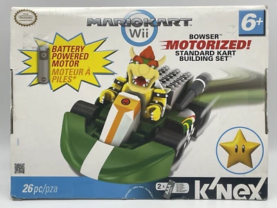 MarioKart Wii BOWSER Motorizado Estándar Kart K'NEX Juego de Construcción, 26 piezas, 2012 Foto 1 de 4