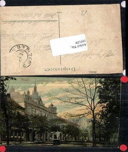 105129, Plzen Pilsen vista callejera 1907 - Imagen 1 de 1