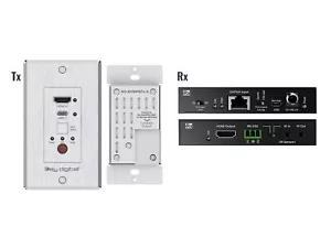KD-XWPS HDMI USB-C over 50m CAT6 Wall Plate Extender Set - Picture 1 of 1