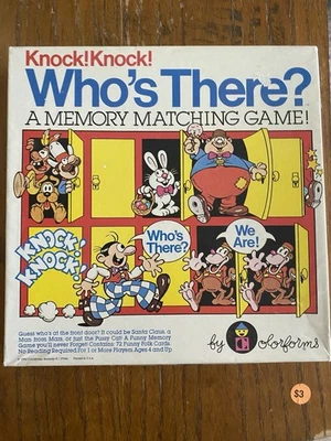 Juego Memory Matching Vintage Años 80 Foto 1 de 4