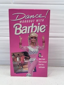 Dance! Workout With Barbie (VHS ,1992) Mattel Aerobic Exercise Barbie Film - Bild 1 von 13