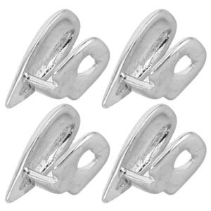  4 Stück Vampirzahnkappe: Kupfer Metall Zahnkappe - spitze Hundeabdeckung für - Bild 1 von 12