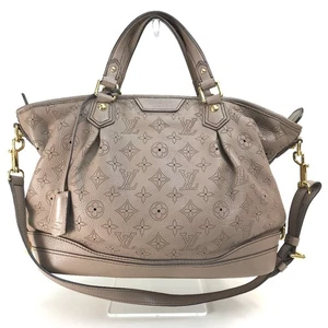 LOUIS VUITTON M93175 MonogramMahina Stella PM Shoulder Bag Hand Bag Leather - Picture 1 of 13