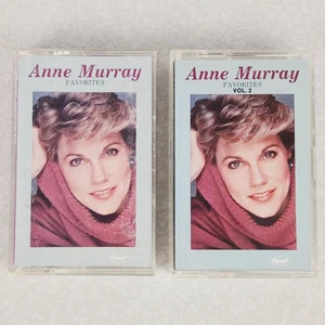 Vintage Anne Murray Favorites Vol. 1 & 2 Cassette Tapes Music 1980s - Picture 1 of 6