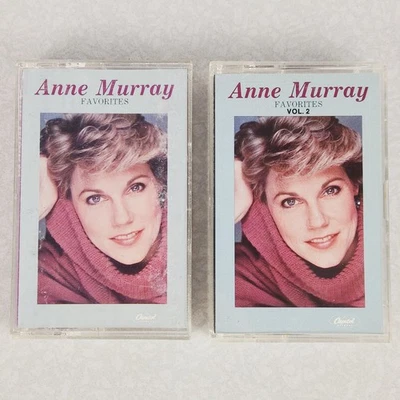 Vintage Anne Murray Favorites Vol. 1 & 2 Cassette Tapes Music 1980s - Image 1 of 4