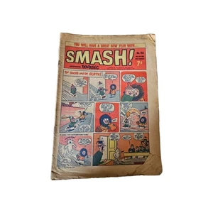 Smash Comic Incorporating Fantastic #153 4TH JAN 1969 VINTAGE - Picture 1 of 2