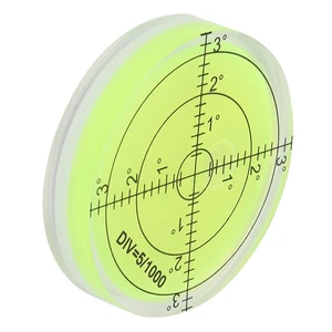 60mm Diameter Measuring Tool Round Level Bubble With Scale For Camera Platform B - Bild 1 von 6