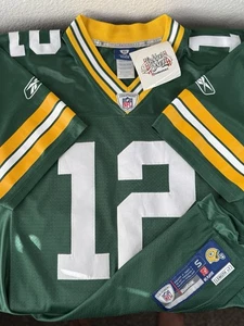 Vintage Green Bay Packers Aaron Rodgers Jersey Reebok Size S - Picture 1 of 11
