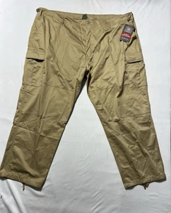 NWT Rothco BDU Pants 4-XL/ Relaxed Fit Zipper Fly Military Tactical Size Khaki - Picture 1 of 11