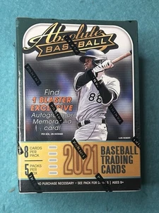 Panini 2021 absolute baseball blaster box - Picture 1 of 2