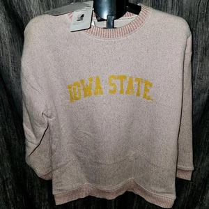 Iowa State University NCAA Cuello Redondo Sudadera Pullover Rojo Brezo Colegio - Imagen 1 de 10