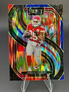 2024 Panini Select JAMAAL CHARLES Red & Blue Prizm Shock Premier Level #166 - Picture 1 of 6