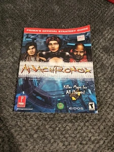 Anachronox Strategy Guide Eidos Prima Ion Storm Rare Hint Book clue... - Bild 1 von 6