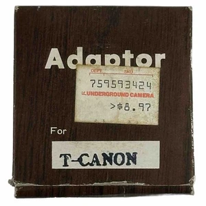 T Mount Adapterring für Canon im Originalkarton Modell T-CAF - Bild 1 von 11