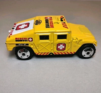 Matchbox Hummer Rescue Humvee Amarillo 1:70 1994 Mattel Edición Especial De Colección Foto 1 de 4
