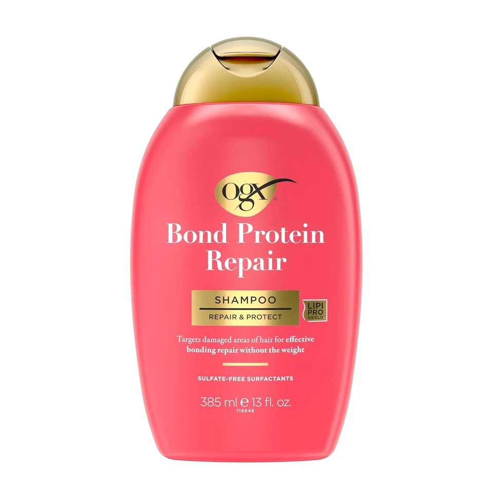 OGX Repair & Protect Bond Protein Repair Shampoo & Conditioner 13fl oz