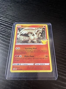 JCC Pokémon Reshiram Celebraciones 002/025 Holo Holograma Raro - Imagen 1 de 2