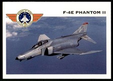 1992 PANINI WINGS OF FIRE F-4E PHANTOM II FIGHTER-BOMBER US AIR FORCE #63