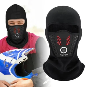 Taktische Sturmhaube Vollgesichtsmaske Winter Winddicht Fleece Motorrad Kapuze Mütze - Bild 1 von 16
