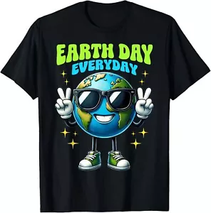 Happy Earth Day 2025 Save The Planet Earth Day Everyday Kids T-Shirt - Picture 1 of 5