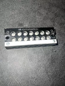 Marathon Special Products Heavy Duty Terminal Block 65A 600vAC 18-6 AWG #1107 - Picture 1 of 7