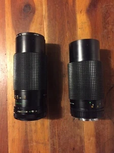 Sears 55mm Lens f=80-200mm 1:4.0 Lot Of 2 - Picture 1 of 10