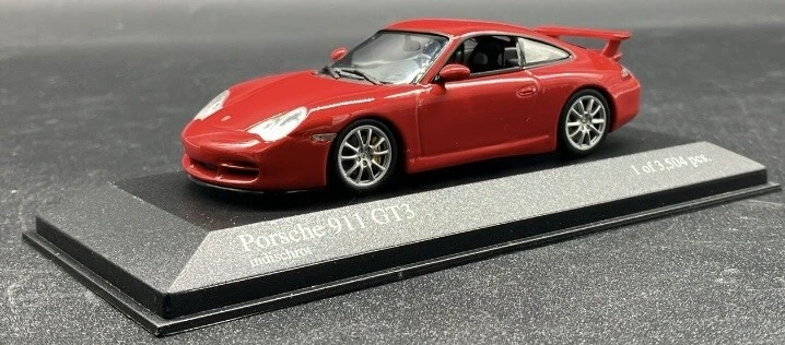 MINICHAMPS 1/43 Porsche 911 Gt3 2003 Red 4012138050082