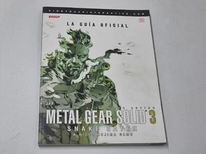 GUIA OFICIAL PIGGYBACK METAL GEAR SOLID 3 SNAKE EATER . Pal España - Bild 1 von 4