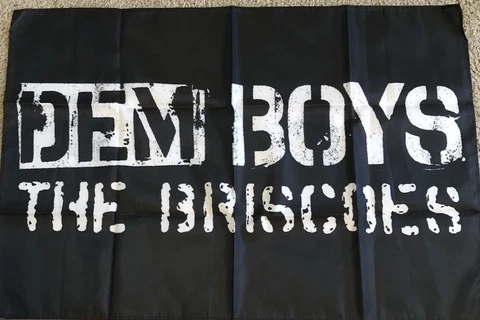 All Elite Crate Exclusive The Briscoes Dem Boys Flag 24x36 AEW SEALED NEW Cover