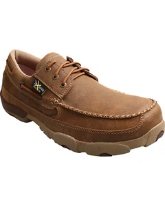Twisted X Men's Work Boat Driving Mocs - Steel Toe - MDMSTM1 - Picture 1 of 1