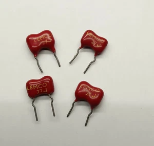 4 piezas. Condensador de mica plateada Lemco 27pF / 5% / 500V - Imagen 1 de 1