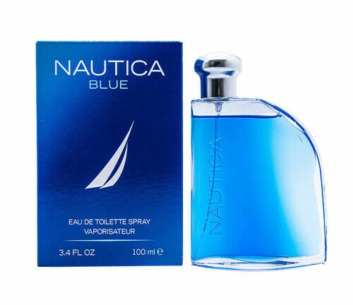 Nautica Blue 3.4 OZ Eau De Toilette Spray Colonia para Hombres Nuevo En Caja Foto 1 de 1